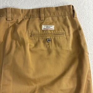 Polo Ralph Lauren Prospect Chino Pants Men 38x30 Brown High Rise Preppy Vintage